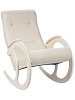 Кресло-качалка Блюз Модель 3 (Венге/Ткань бежевый Malta 01)