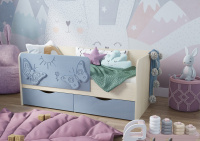детская кровать Бабочка Лазурь