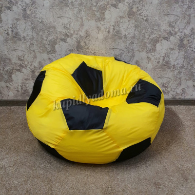 Кресло-мешок Мяч XXL (Желтый/Черный)